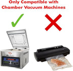 UltraSource - Chamber Machine Pouches 3 Mil Thickness, 10" x 12", Pack of 1000 Vacuum Chamber Pouches, BPA-Free Pre-Cut Chamber Vacuum Sealer Bags with tear notch