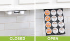 PERFECT POD EZ-Shelf Under Shelf Storage for K Cups, Space-Saving Under Counter Cabinet Coffee Pod Holder, 10.5" x 7.25" x 2", Holds 12 Cups