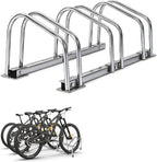 Freestanding Bike Floor Stand, Heavy Duty Bicycle Parking Rack for Garage Home Indoor Outdoor, Bike Storage Organizer Fits 22-28 Inch Wheels & 2.2 Inch Tire Width