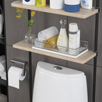 Toilet Paper Basket, 2PCS 13 Inch Bathroom Tank Tray Top of Toilet Storage Toiletries Organizer for Bathroom, Living Room and Kitchen