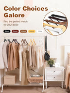 HOUSE DAY Walnut Wooden Hangers 30 Pack, Heavy Duty Wooden Coat Hanger for Closet, Solid Wood Hanger with Non Slip Pant Bar, Smooth Finish Wood Clothes Hangers for Shirts, Suits Jackets, Dress