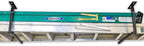 StoreYourBoard Adjustable Overhead Ladder Rack – Garage Organizer Ladder Shelf for Step & Extension Ladders - Storage Racks and Shelving for Garage Organization - Ceiling Mounted - Holds 75 lbs