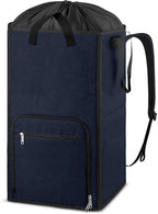 Bukere Laundry Basket, Laundry Backpack Bag for Guys Girls Boys, 2 in 1 Laundry Hamper for College Dorm Room Essentials, Adjustable Shoulder Straps, Freestanding Laundry Bag for Laundry Room, RV