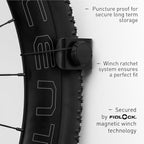 Hornit CLUG PRO | Wall Mounted Bike Rack | Secured by FIDLOCK | 5 Sizes | Easy to Install