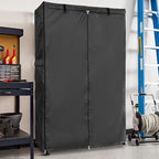 Wire Rack Covers,Heavy Duty 600D Dustproof Waterproof Storage Rack Covers for Metal Shelves,Storage Shelf Cover with Zipper for Wire Shlef,36''W x 14''D x 71''H,Black
