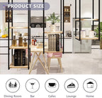 Ceiling Shelf Display Shelves Hanging Shelving Creative Flower Stand Ceiling Mounted Storage Rack Kitchen Pot Rack/Pan Racks Metal Iron Frame for Home Office Restaurant(30x30x125cm