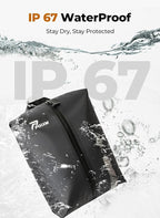 Vacuum Bags for Travel with Pump, Reusable Space Saver Bag, IP67 Waterproof Vacuum Packing Cubes for Travel Suitcases and Backpack (1PC + PUMP)
