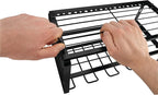 Performance Tool W7701 Power Tool Organizer Wall Mount - Hand Tool Storage Racks, Utility Racks, Drill Holder & More - 3 Tier Sturdy Iron 16" Cordless Tool Organizers
