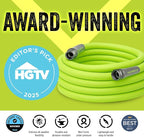 Flexzilla Garden Lead-in Hose 5/8 in. x 10 ft., Lightweight All-Weather Water Hose, Durable and Flexible, Leak-Free Connections