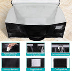 Extra Large Moving Boxes-Moving Bags with Zipper, Carrying Handles and Tag Pocket-Moving Supplies for Space Saving-Totes for Storage-for moving, Storage, Camping and Travel 93L-2 Pack