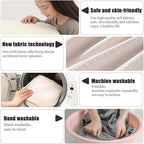 Space Saving Self Compression Organizer, 2025 New Ultra Space Saving Self Compression Organizer, Heavy Duty Moving Bags, Storage Tote for Space Saving (Beige, X-Large)