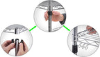 21" Deep x 72" Wide x 86" Height Wire Shelving Kit | 8-Tier | NSF Commercial Storage Rack Unit