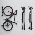 Steadyrack Bike Rack for Road Bikes - The Original Wall Mounted Vertical Bike Storage - Fits Narrow Tires