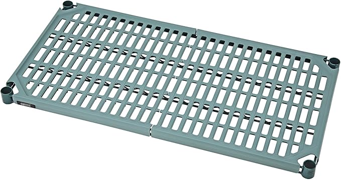 Quantum Storage Systems 1872WPM Polymer Shelf Mat, Carbon Steel, Epoxy Coated, Green/Polymer, NSF