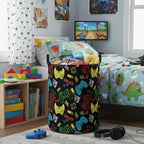 Baby Laundry Basket Baby Nursery Hamper Kids Laundry Basket Toy Storage Bin for Boys Room Decor Gift Baskets for Bedroom Bathroom(Game)