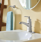Moen Retreat Collection Brushed Nickel Bathroom Hand Towel Ring with Wall Mount Hardware, DN8386BN (Pack of 2)