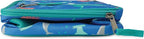 PackIt(R) Freezable Classic Lunch Box, Sea Shark, Built with EcoFreeze(R) Technology, Collapsible, Reusable, Zip Closure With Zip Front Pocket and Buckle Handle, Designed for Fresh Lunch On the Go