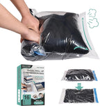 Cozy Essential Compression Bags for Travel - Travel Essentials - 16 Pack Space Saver Bags - No Vacuum Needed - Compression Packing Bags for Cruise Accessories