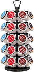 40 Pods Capacity Very Easy Assembly K Cup Holders,K Cup Holder, K Cups Holder,K Cup Carousel, Coffee Pods Holder Storage Organizer Stand