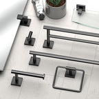 Gatco 5616MX Mode Glass Shelf, Matte Black