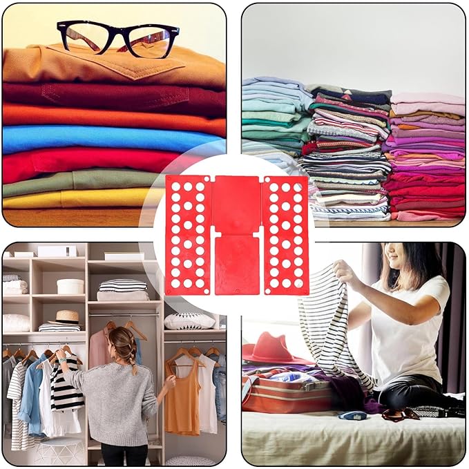 Shirt Folder Board T Shirt Clothes Folding Board Easy to Fold Household Laundry Sorter Liner