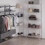 18" Deep x 36" Wide x 86" Height Wire Shelving Kit | 5-Tier | NSF Commercial Storage Rack Unit