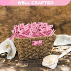 Pink Clothes Pins Wooden 100 Pack, Colored Clothespins for Craft Art Baby Shower Classroom 2.9 Inch