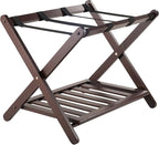 Winsome Remy Luggage Rack, Sturdy Folding Suitcase and Bag Stand for Guest Room, Bedroom, Must Have Foldable Storage Essential for Guests, Small Businesses, Home
