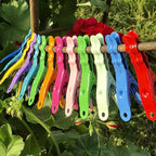 Extreme Clothespins | Pacific Blue | Solid 304 Stainless Steel | 20 Pack | Heavy Duty | Anti-Rust | Bright Color | Clothes Pins | Chip Clips | Lifetime Product | No Plastic Parts | Made in Italy