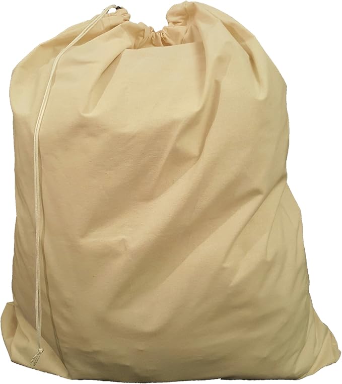 Heavy Duty 30in x 40in Canvas Laundry Bag - Made in The USA