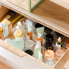 Honeycomb Separator Adjustable Drawer Organizer Divider for Underwear Belt-Scarf Socks Organizer (White(2pcs))