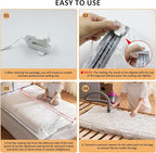 2pcs Mattress Vacuum Bag 94.5x47.2inch Space Saver Vacuum Storage bags,Oversized Vacuum bag Twin Mattress Vacuum Bag King Mattress Vacuum Sealer Bag for Memory Foam Mattress Moving Shipping Storage