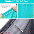 2 Pack 28" x 40"Travel Laundry Bag, Machine Washable Dirty Clothes Organizer with Drawstring,Large Enough to Hold 4 Loads of Laundry, Easy Fit a Laundry Hamper or Basket Travel Essentials