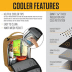 CarharttInsulated Lunch Cooler For Men and Women, Fully Insulated Lunch Pale for Everyday Use, Blind Duck Camo