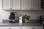 Lodge 5-Tier, Kitchen and Pantry Cast Iron Cookware Storage Organizer, Steel Construction, Matte Black